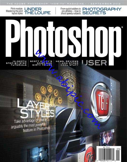 دانلود مجله گرافیکی Photoshop User شماره September 2012