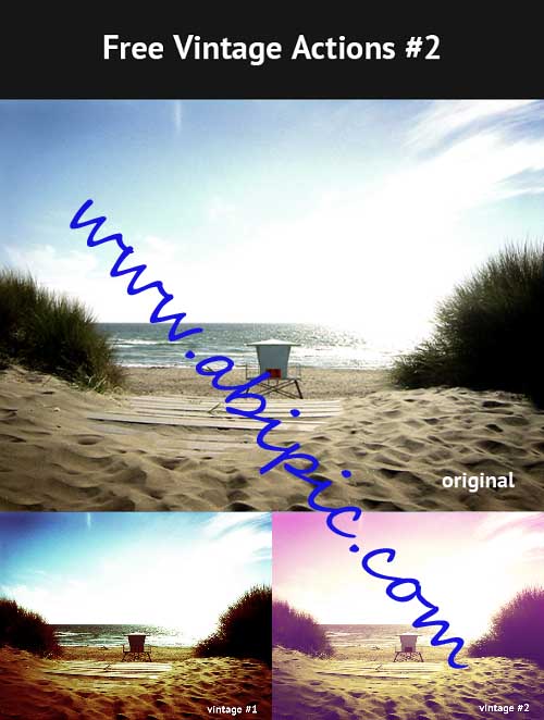 دانلود اکشن ساخت تصاویر قدیمی و کلاسیک شماره 2 Vintage Actions