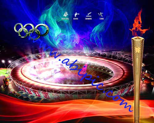 دانلود طرح لایه باز استادیوم فوتبال مدرن Large football stadium PSD