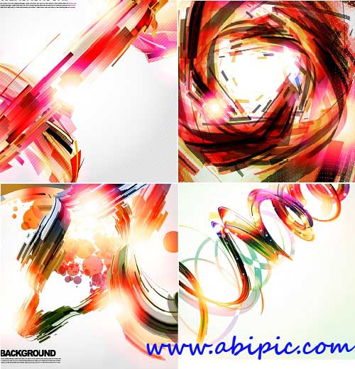 دانلود وکتور های بکگراند انتزائی شماره 6 Abstract creative background