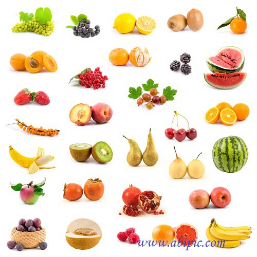 دانلود عکس شاتر استوک میوه شماره 3 Photo Different Ripe Fruit