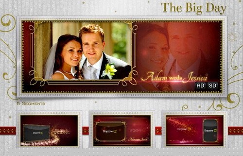 دانلود پروزه آماده افتر افکت عروسی The Big Day After Effects Project