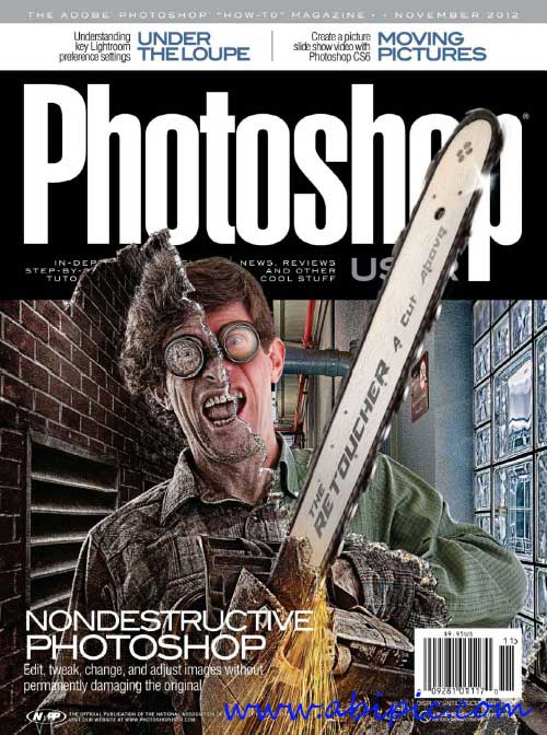 دانلود مجله گرافیکی Photoshop User شماره November 2012