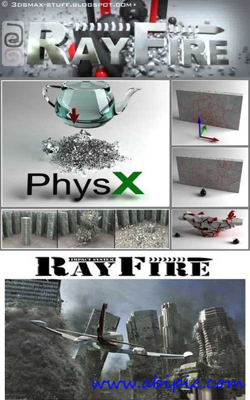 دانلود پلاگین تری دی مکس RayFire 1.59 Plugin for 3ds Max