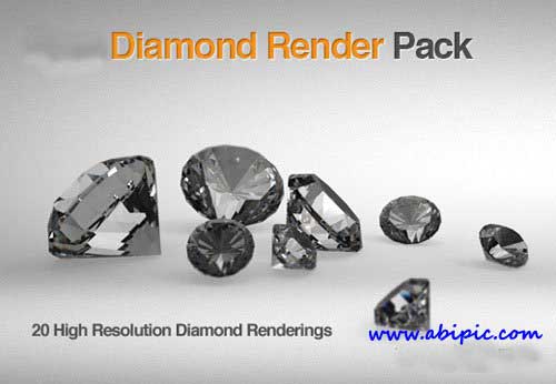 دانلود 20 عکس با کیفیت بالا از الماس 20 Highres Diamond Images