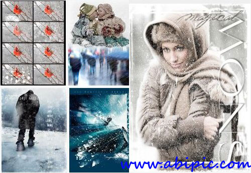 دانلود براش انواع ارش برف جادویی Ron's Magical Snow