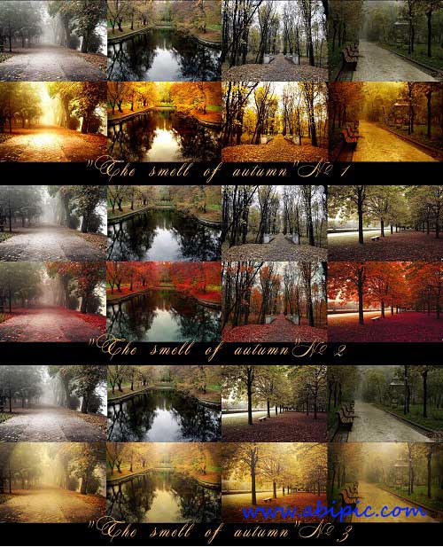 دانلود 3 اکشن زیبای فصل پاییز The Smell of Autumn Actions