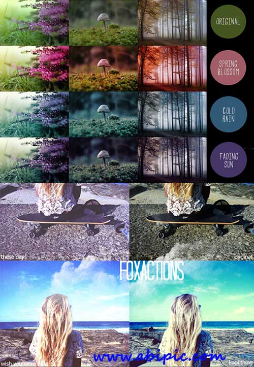 دانلود مجموعه اکشن های گرم و رویایی Warm Dreams Actions