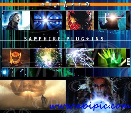 دانلود پلاگین Genarts Sapphire 6.14 for Adobe After Effects & Adobe Premiere