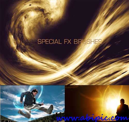 دانلود براش افکت های دینامیکی نور Dynamic Light Special FX Brushes