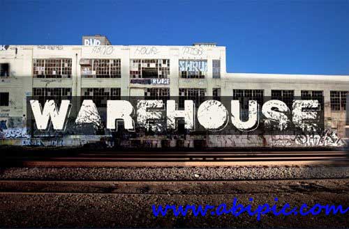 دانلود فونت انگلیسی Warehouse فونتی با طرح گرانج