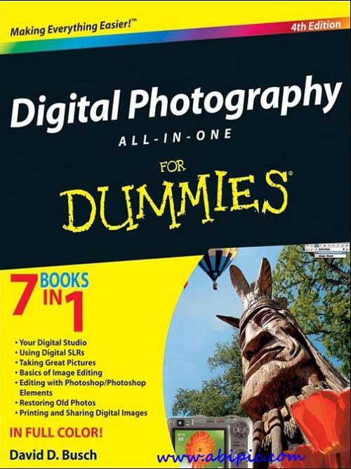 دانلود کتاب آموزش عکاسی دیجیتال Digital Photography All-in-On For Dummies