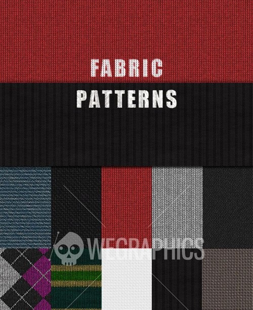 دانلود طرح پترن فتوشاپ انواع پارچه Fabric patterns