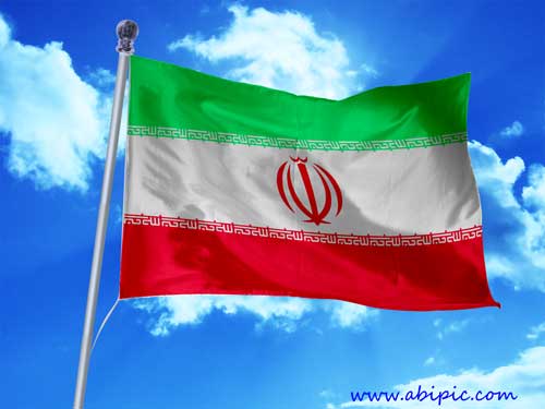 دانلود طرح لایه باز پرم برافراشته Photorealistic Flag Mock-Up