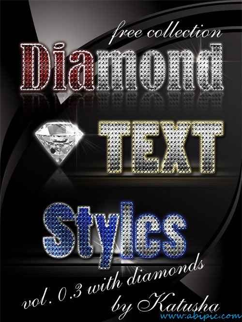 دانلود استایل فتوشاپ با طرح الماس