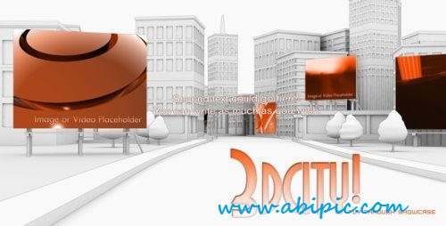 پروژه افترافکت نمای 3 بعدی از شهر VideoHive 3d City animation Fly Through Showcase