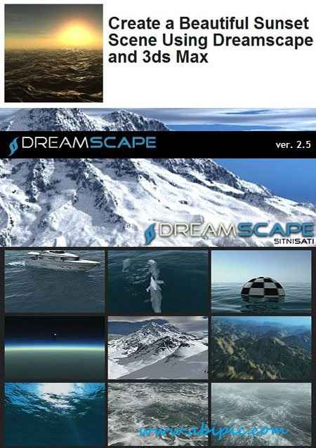 دانلود پلاگین تری دی مکس DreamScape 2.5f Plugin for 3ds Max