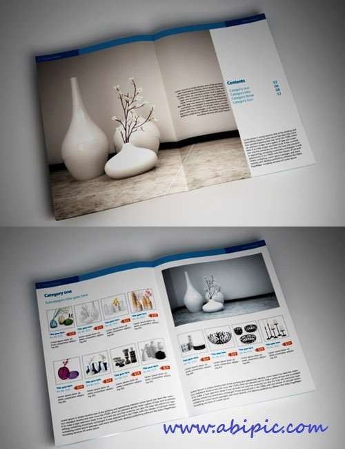 دانلود طرح ایندیزاین بروشور معرفی محصولات Products Brochure Highlights
