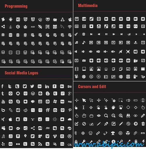 دانلود مجموعه ای از 1500 آیکون Massive Collection of 1,500 Icons