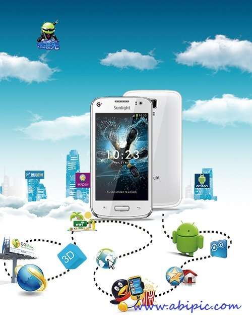 دانلود سورس لایه باز آیکون و نرم افزار اندروید PSD Source Android OS Program