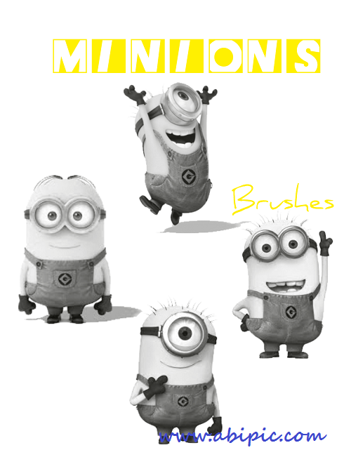 دانلود براش شخصیت های کارتونی با مزه ABR Brushes Despicable Me 2