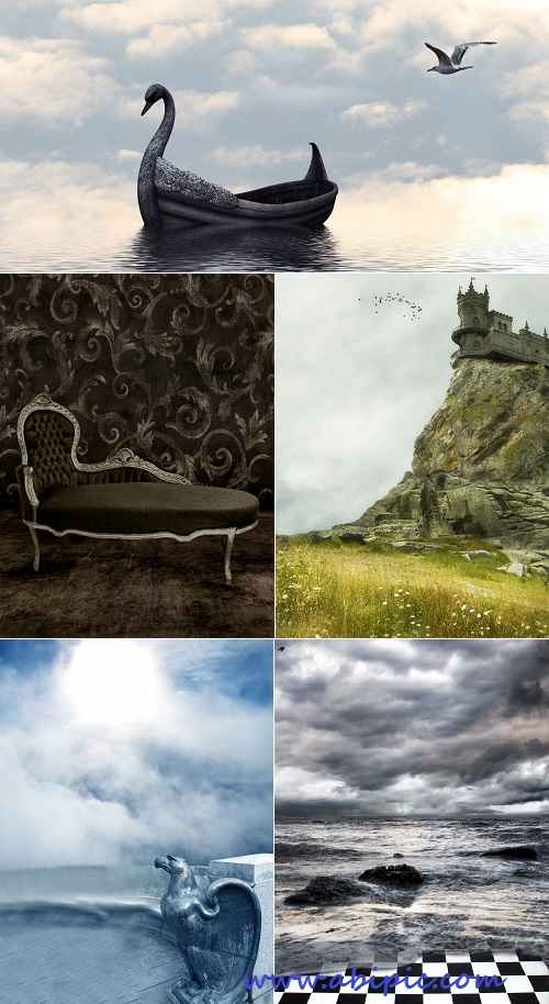 دانلود تصاویر استوک فانتزی شماره 3 Fantastic Natural Backgrounds