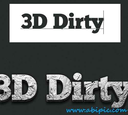 دانلود افکت متن ترک و شکستگی 3 بعدی 3D Cracked Generator