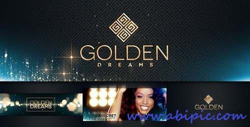 پروژه افترافکت فشن Fashion Golden Dreams Videohive After Effects Project