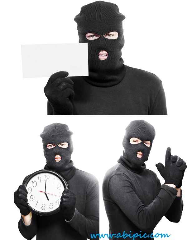 دانلود تصاویر استوک خلافکار و دزد Criminal people - stock photo