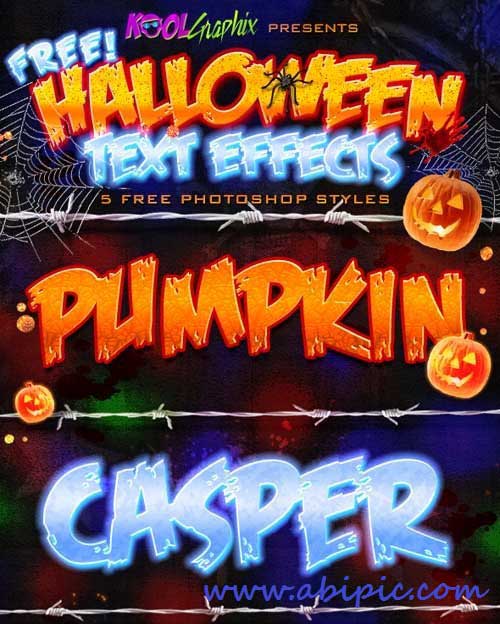 دانلود استایل های ترسناک هالووین شماره 2 Halloween PS Styles