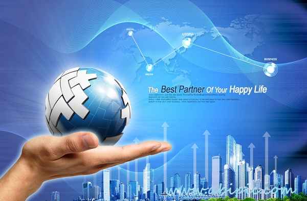 دانلود سورس لایه باز فتوشاپ تجاری شماره 4 Business City PSD sources