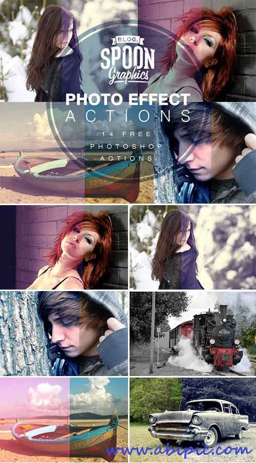 دانلود مجموعه 14 اکشن منتخب Quality Photo Effect Photoshop Actions