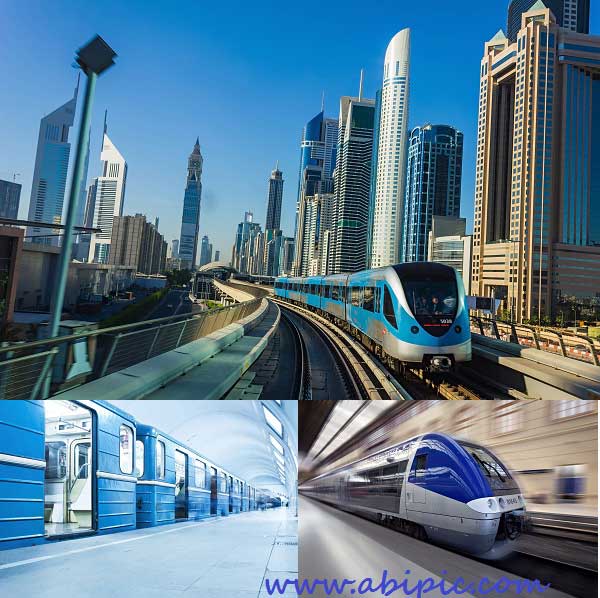 دانلود تصاویر استوک قطار و مترو Modern trains HQ Photos