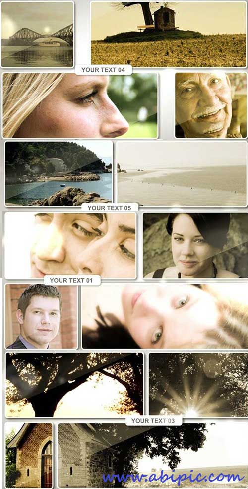 دانلود انواع ماسک های مختلف عکس برای افترافکت Photo Masks - After Effect Template