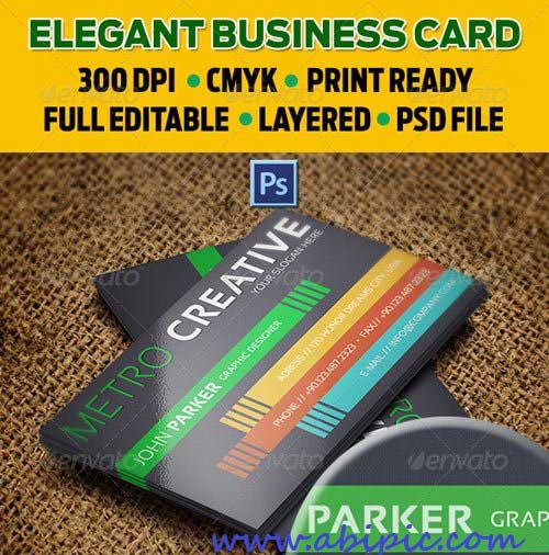 دانلود کارت ویزیت خلاقانه شماره 8 Creative Business Card