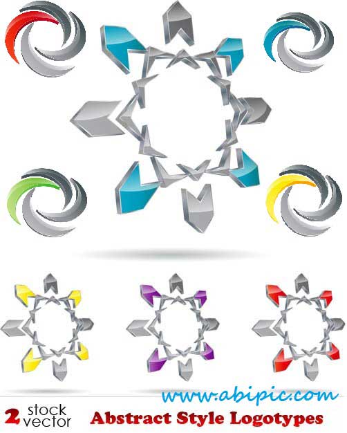 دانلود وکتور لوگوی شماره 11 Vectors Abstract Style Logotypes