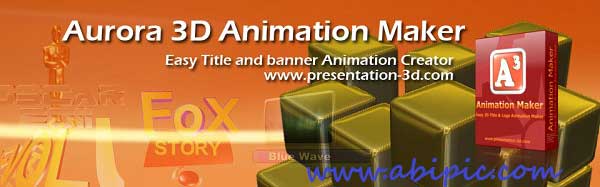 نرم افزار ساخت انیمیشن 3 بعدی Aurora 3D Animation Maker 14.06.19