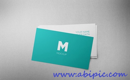 دانلود طرح لایه باز موک آپ و پیش نمایش کارت ویزیت Business Card Mock-up