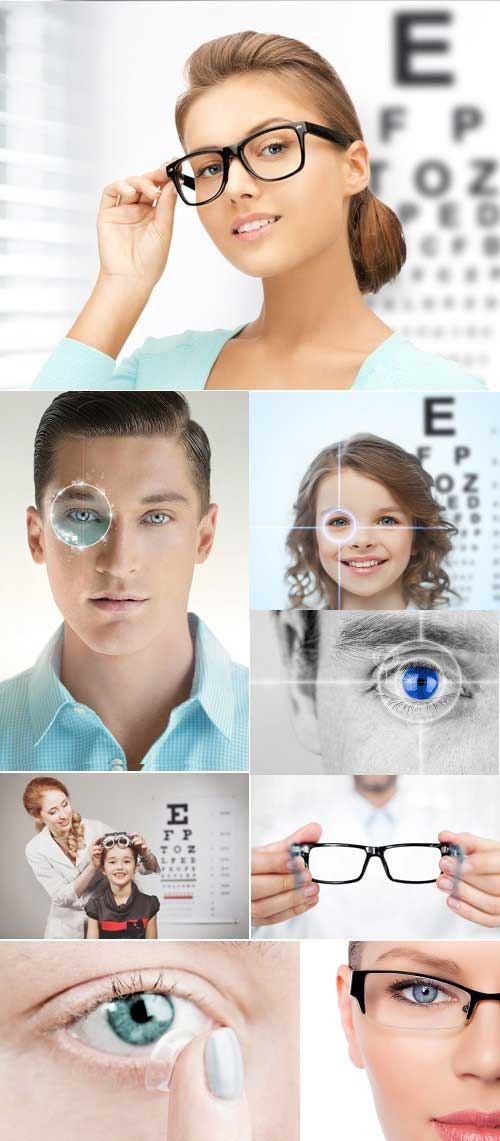دانلود تصاویر استوک بینایی سنجی و چشم پزشکی Stock Photo - Optometry Concept