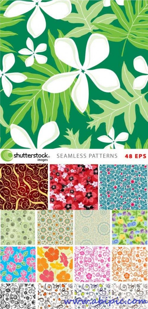 دانلود وکتور پترن و الگوهای یکپارچه شماره 9 Seamless Patterns