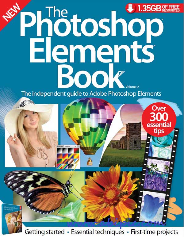 دانلود کتاب آموزش The Photoshop Elements Book Vol. 2 Revised Edition 2015