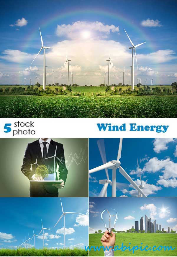 دانلود تصاویر استوک انرژی باد Stock Photos Wind Energy