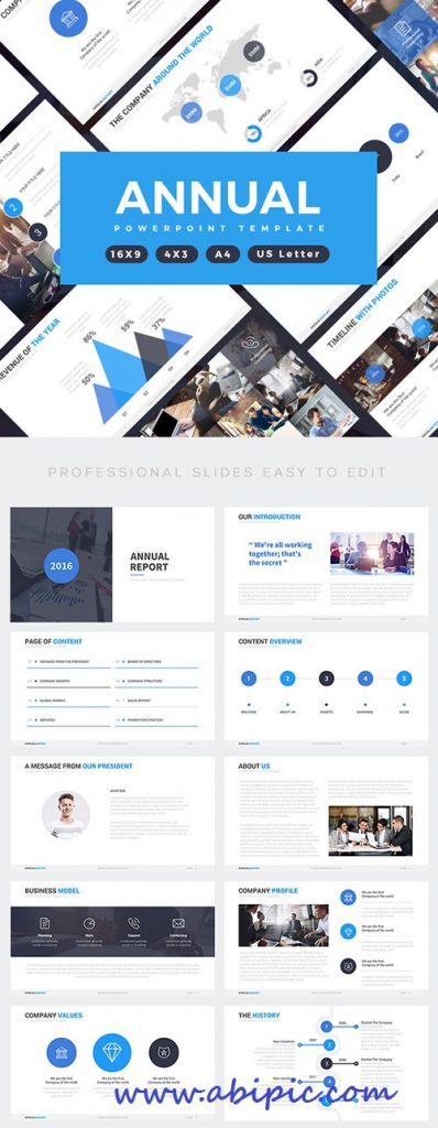 دانلود طرح آماده پاورپوینت سری 18 Powerpoint Template
